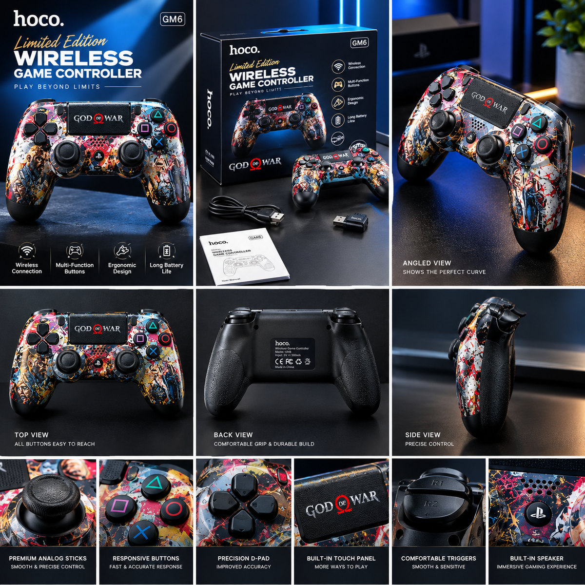 Limited Edition Wireless Gaming Controller – Next-Level Gameplay
