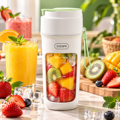 USB Rechargeable Portable Blender – Mini Personal Juicer Cup for Smoothies, Shakes & Fresh Juice
