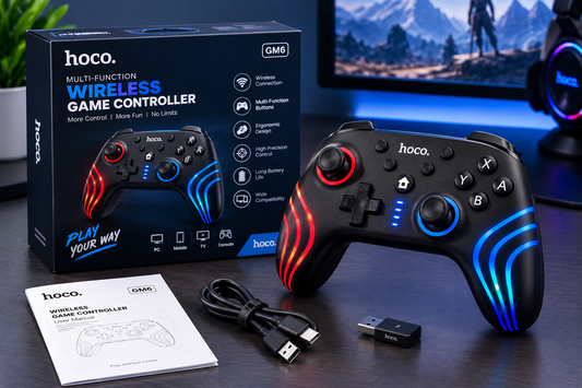 Hoco Multi-Function Wireless Gaming Controller – High-Performance Gamepad